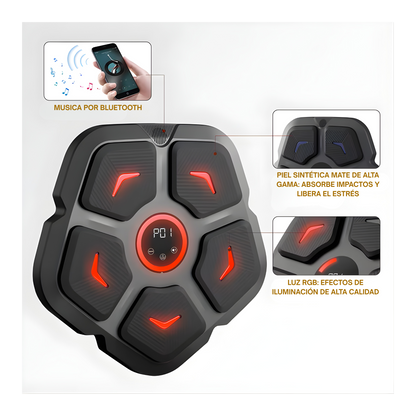 Máquina de Boxeo Musical Bluetooth 1