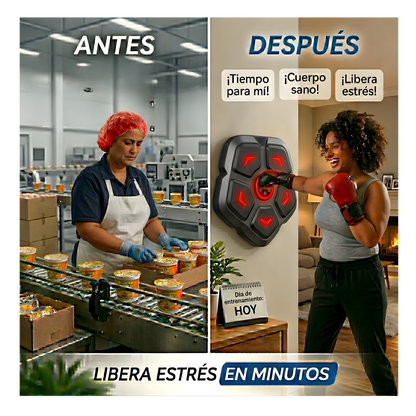 Máquina de Boxeo Musical Bluetooth 1