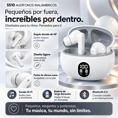 Audífonos Inalámbricos S510 TWS